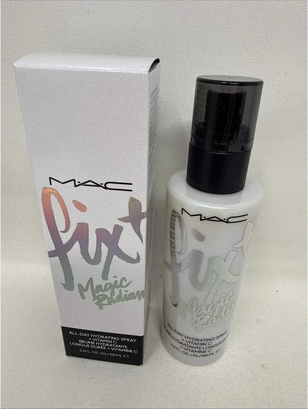 MAC Fix+ Magic Radiance Hydrating Spray Vitamin C 3.4 oz - NIB CJ 200
